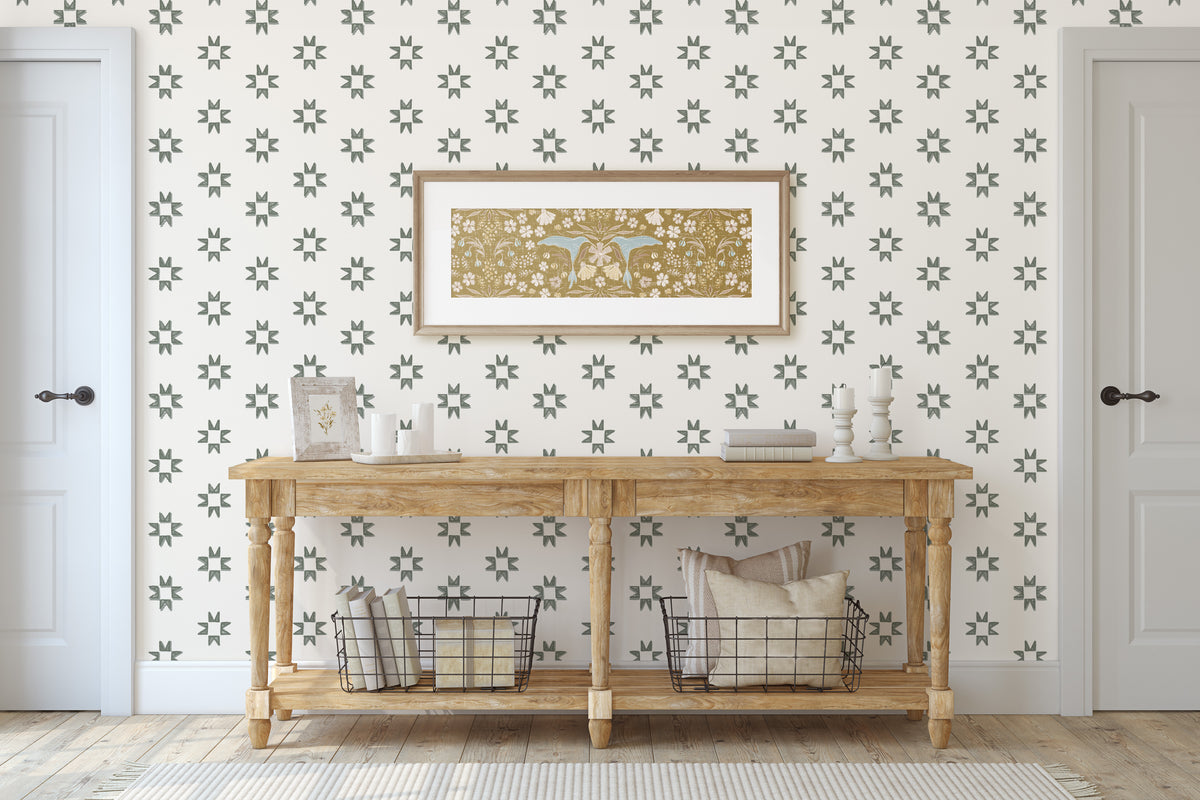Iris Wallpaper by Melissa Johnson Design – Loomwell Home Goods