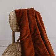 Rust Toddler Snuggle Blanket