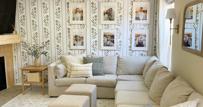 How to Create a Statement Wall with Peel and Stick Wallpaper