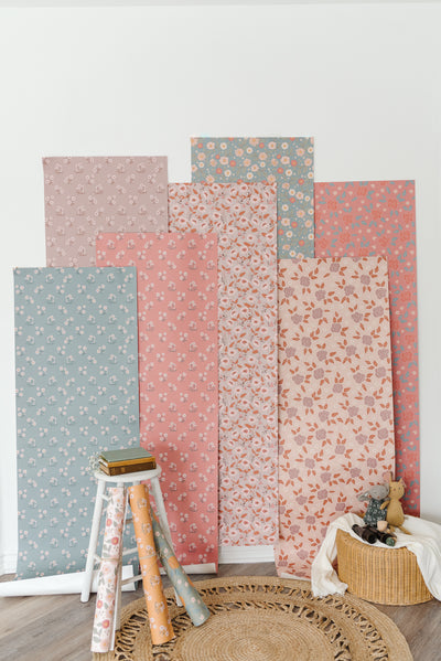 Introducing: A Whimsical Peel and Stick Wallpaper Collection by Juniper Row Designs