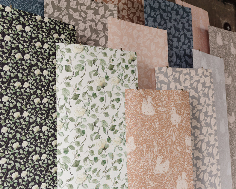How To Buy Wallpaper Samples Correctly Learn More Loomwell Home Goods