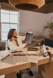 Savile Row Wallpaper by Safari Natalia x Taddy Mikelaites