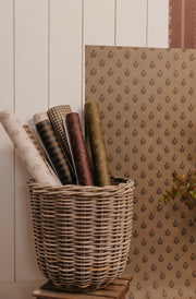 Roselle Stripe Wallpaper by Safari Natalia x Taddy Mikelaites