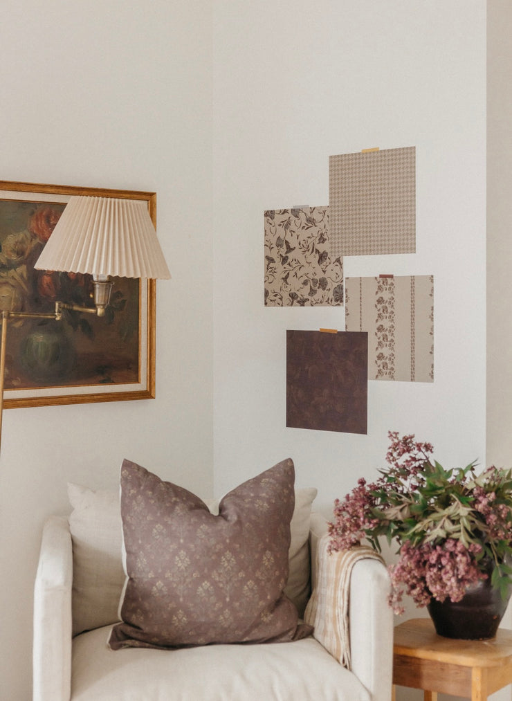 Roselle Stripe Wallpaper by Safari Natalia x Taddy Mikelaites