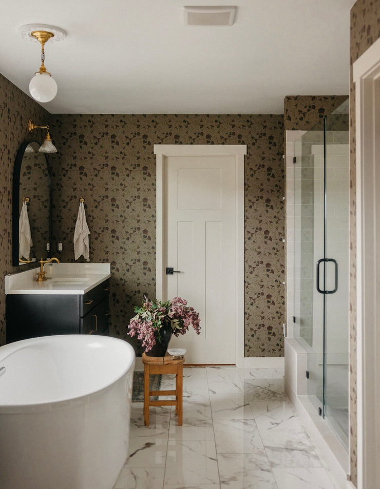 Hawthorne Bloom Wallpaper by Safari Natalia x Taddy Mikelaites