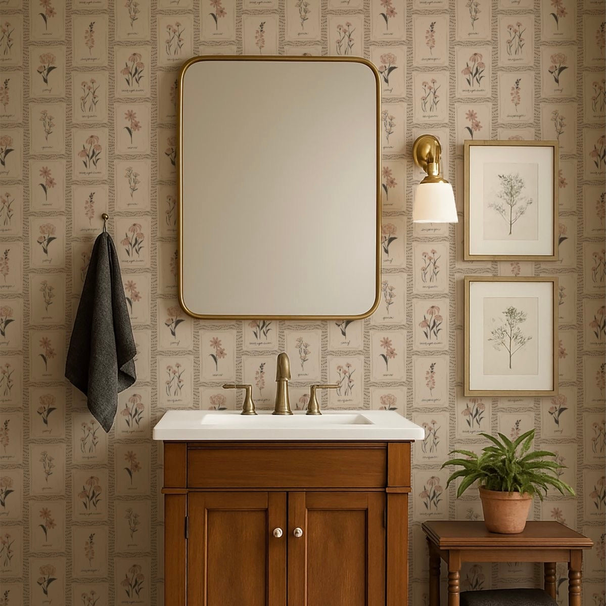 Susan Wallpaper by Hearten Design – Loomwell Home Goods