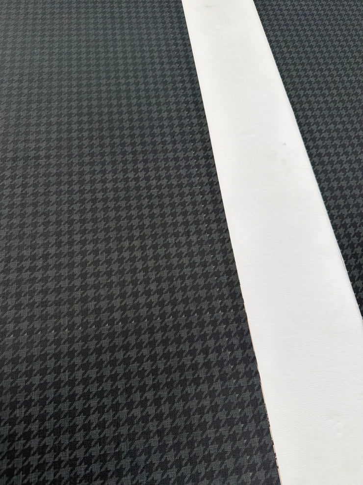 *WAREHOUSE* - Savile Row Navy Wallpaper 4 - 2 feet x 8 feet Panels - Imperfect Print