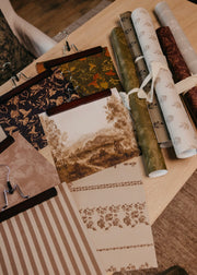 Savile Row Wallpaper by Safari Natalia x Taddy Mikelaites