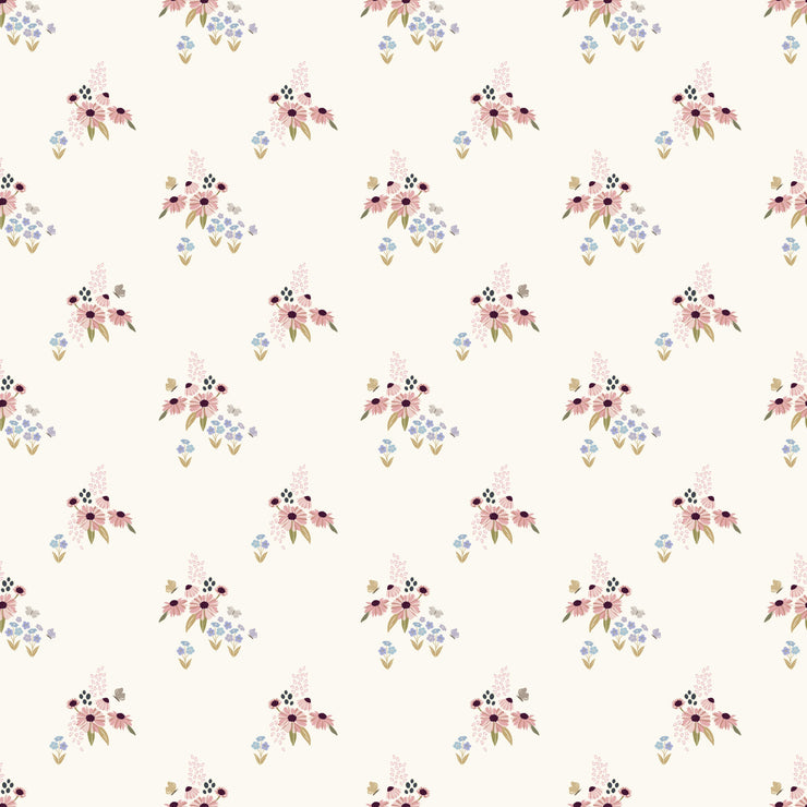 Daisie Wallpaper by Linen and Paper Design