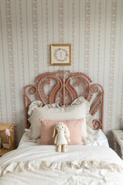 Roselle Stripe Wallpaper by Safari Natalia x Taddy Mikelaites