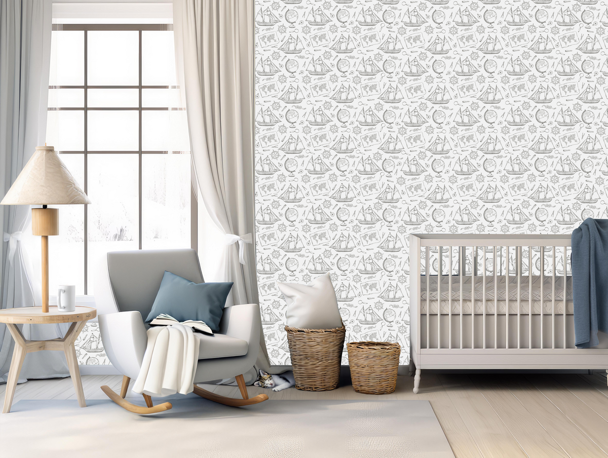 Turner Wallpaper by Aminah Eleonora – Loomwell Home Goods