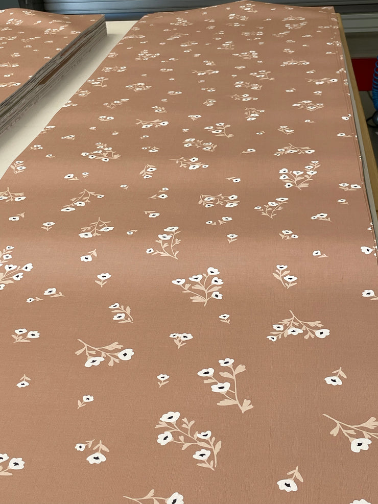 *WAREHOUSE* - Eleanor Pink Wallpaper 5 - 2 feet x 9 feet Panels - very light printing defect