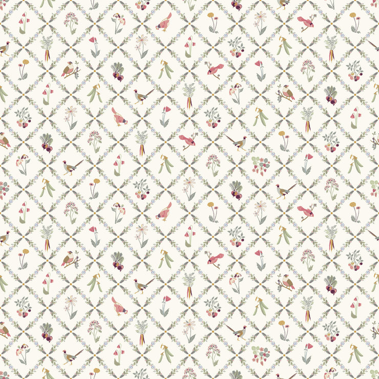 Kacie Wallpaper by Linen and Paper Design