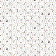 Kacie Wallpaper by Linen and Paper Design