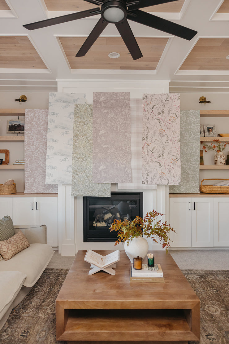 Morris Wallpaper by Aynsley Ovard x Bloomery Decor