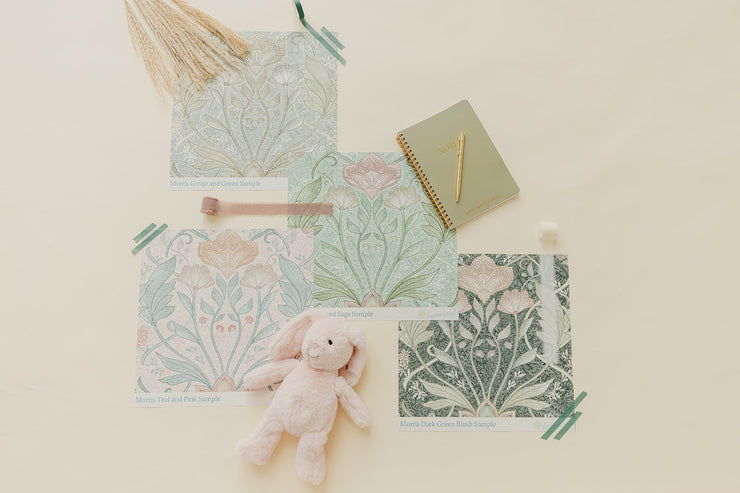 Morris Wallpaper by Aynsley Ovard x Bloomery Decor
