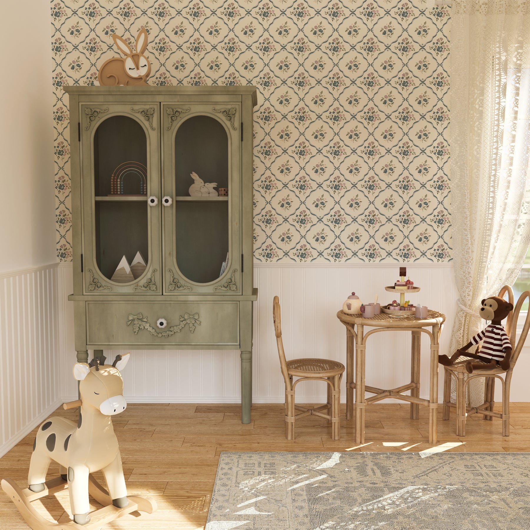 Nina Wallpaper by Ali Anni – Loomwell Home Goods