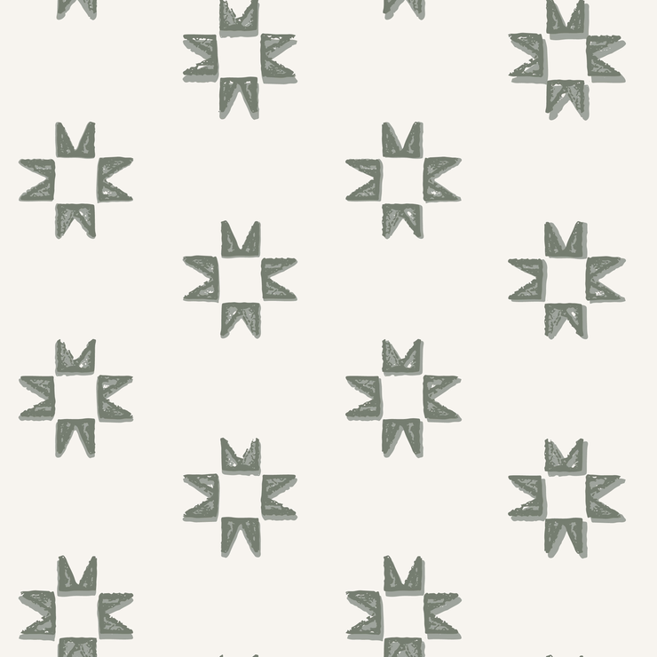 Iris Wallpaper by Melissa Johnson Design