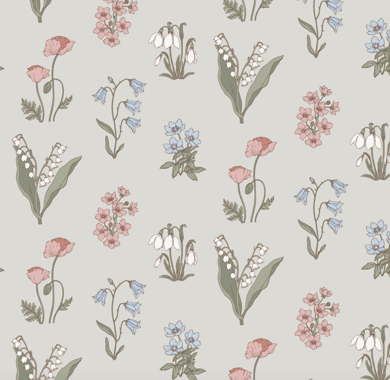 Holly Wallpaper by Anna H Design – Loomwell Home Goods