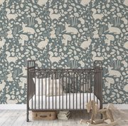 Finch Wallpaper by Daphne and Sage