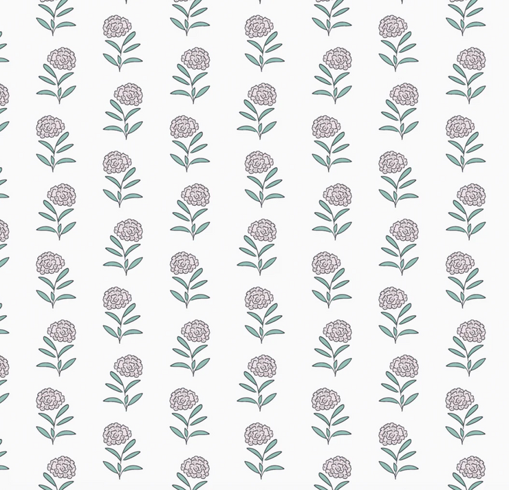 *WAREHOUSE 37* - Harriet Light Pink Wallpaper 5 - 2 feet x 2 feet - PERFECT