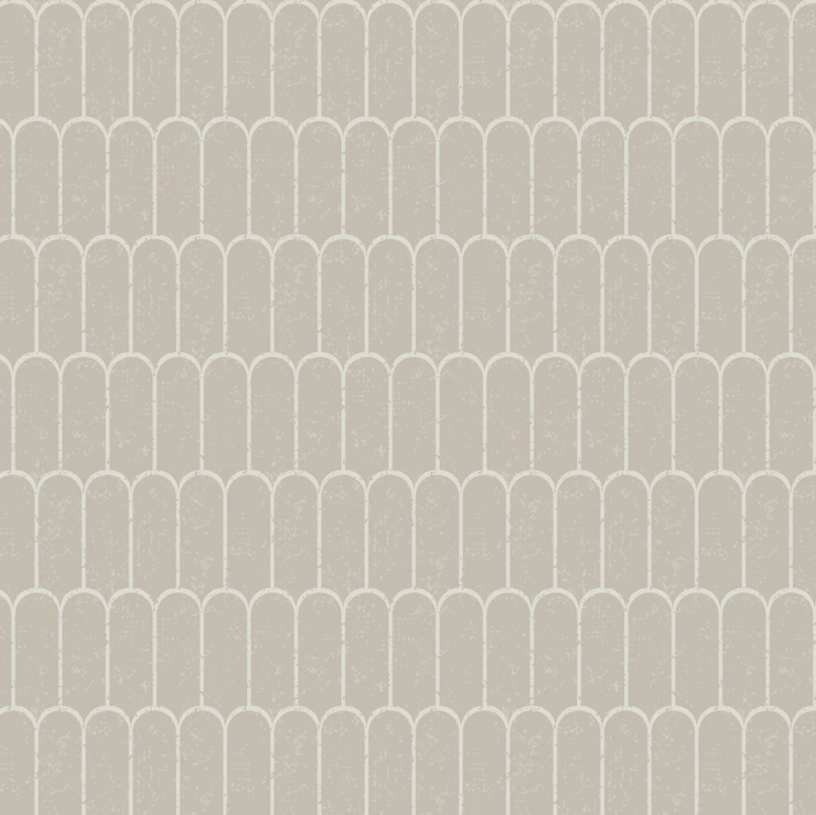 *WAREHOUSE 107* - Felix Taupe Wallpaper 3 - 2 feet x 9 feet - PERFECT