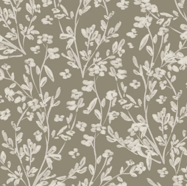 *WAREHOUSE 62* - Edith Olive Wallpaper 2 - 2 feet x 4 feet - PERFECT