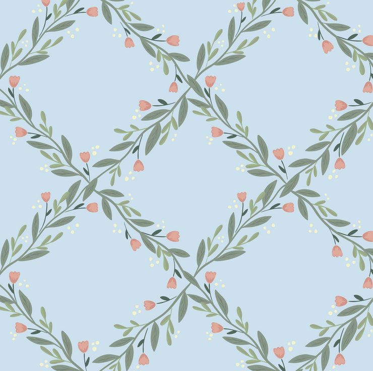 Nyla Wallpaper by Jackie Jean Design