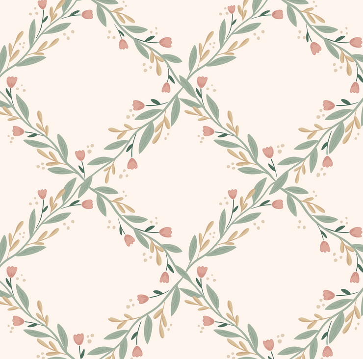 Nyla Wallpaper by Jackie Jean Design