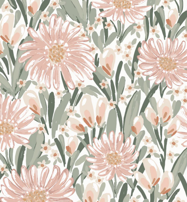 *WAREHOUSE* - Auden Soft Pink Wallpaper 1 - 2 feet x 5 feet - PERFECT