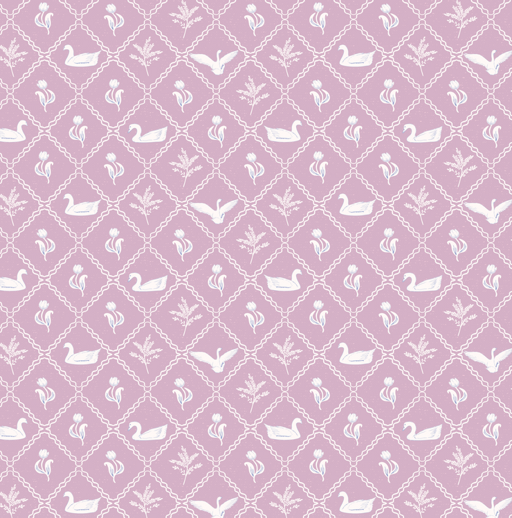 Lillie Wallpaper by Jun Shu Create
