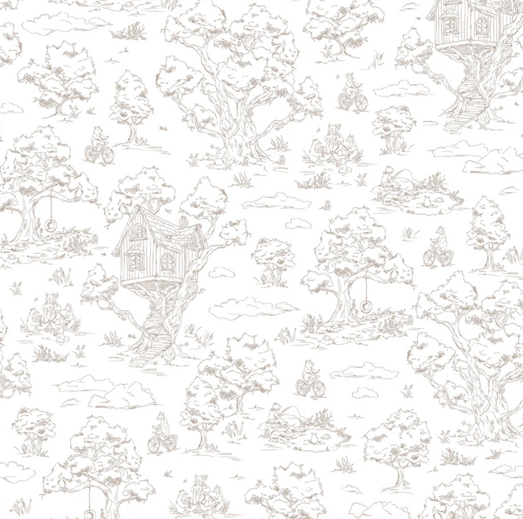 *WAREHOUSE* - Wyatt Neutral Wallpaper 13 - 2 feet x 3 feet - PERFECT