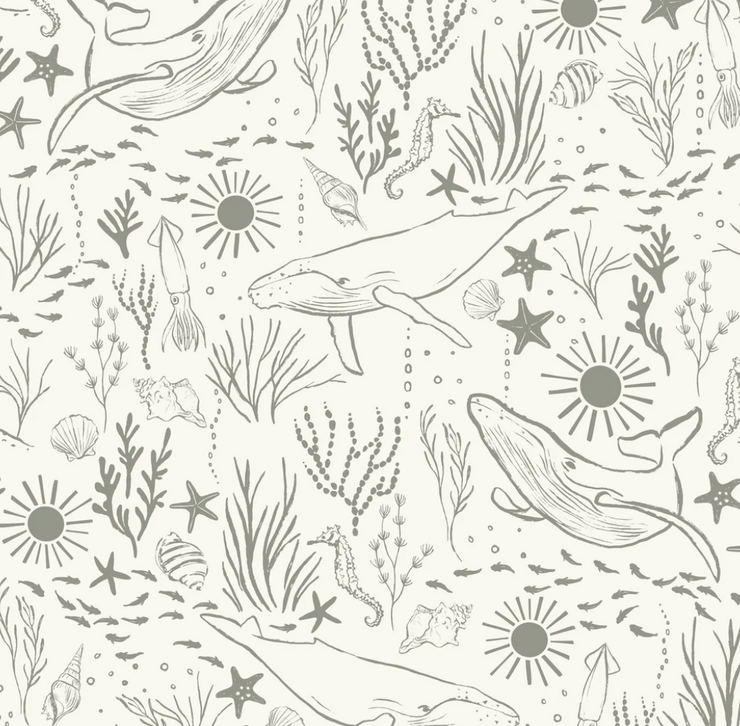 *WAREHOUSE* - Delmar Green Wallpaper 7 - 2 feet x 9 feet - PERFECT