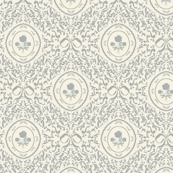 *WAREHOUSE* - Louise Blue Wallpaper 24 - 2 feet x 8 feet - PERFECT