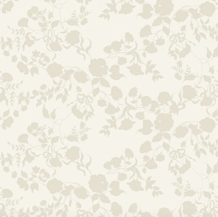 *WAREHOUSE* - Lettie Cream Wallpaper 6 - 2 feet x 4 feet - PERFECT
