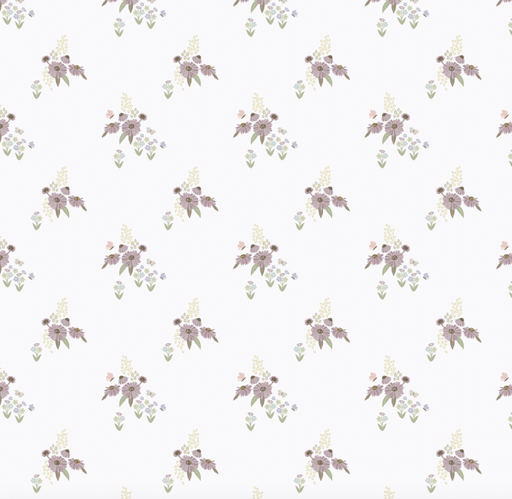 Daisie Wallpaper by Linen and Paper Design