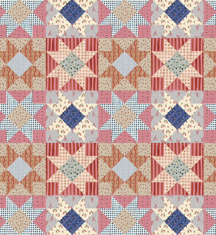Midge Wallpaper by Annalee Beck