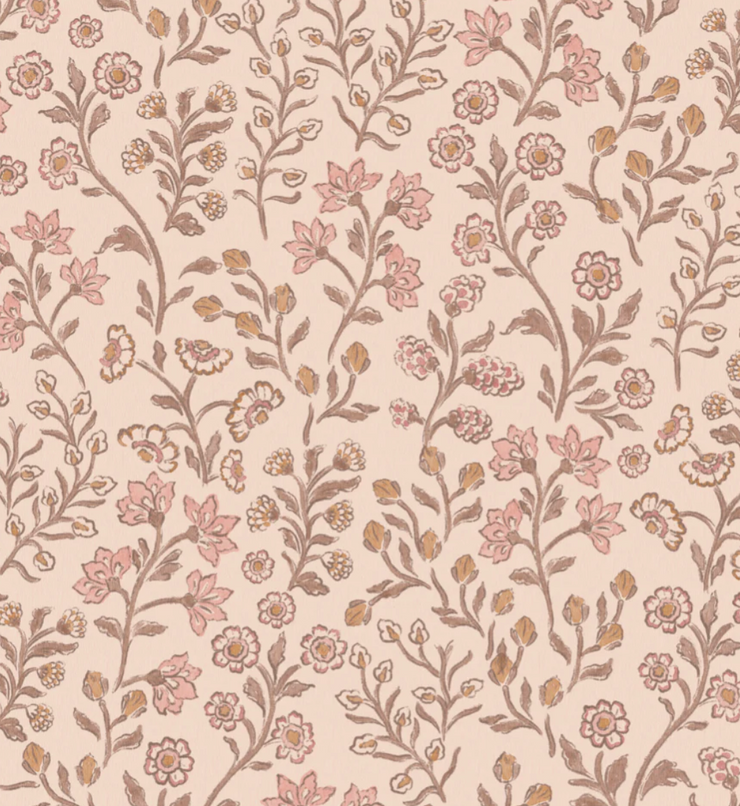 *WAREHOUSE* - Penelope Pink Wallpaper 7 - 2 feet x 8 feet Panel- PERFECT