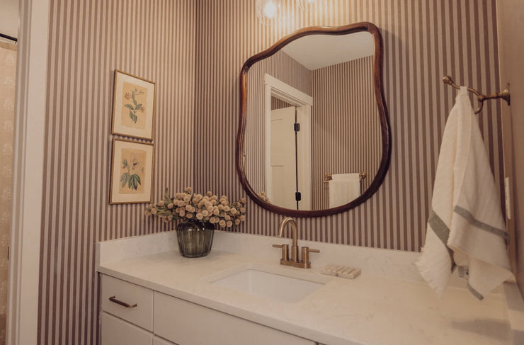 Ashbury Stripe Wallpaper by Safari Natalia x Taddy Mikelaites