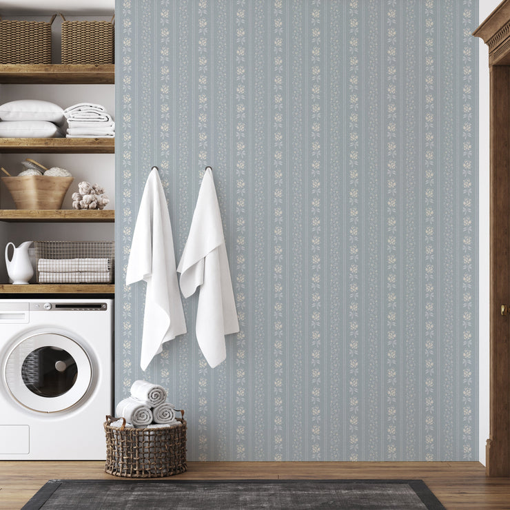 Elaine Wallpaper by Katie Burt Art