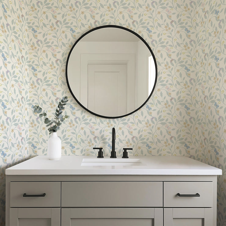 Noa Wallpaper by Linen and Paper Design