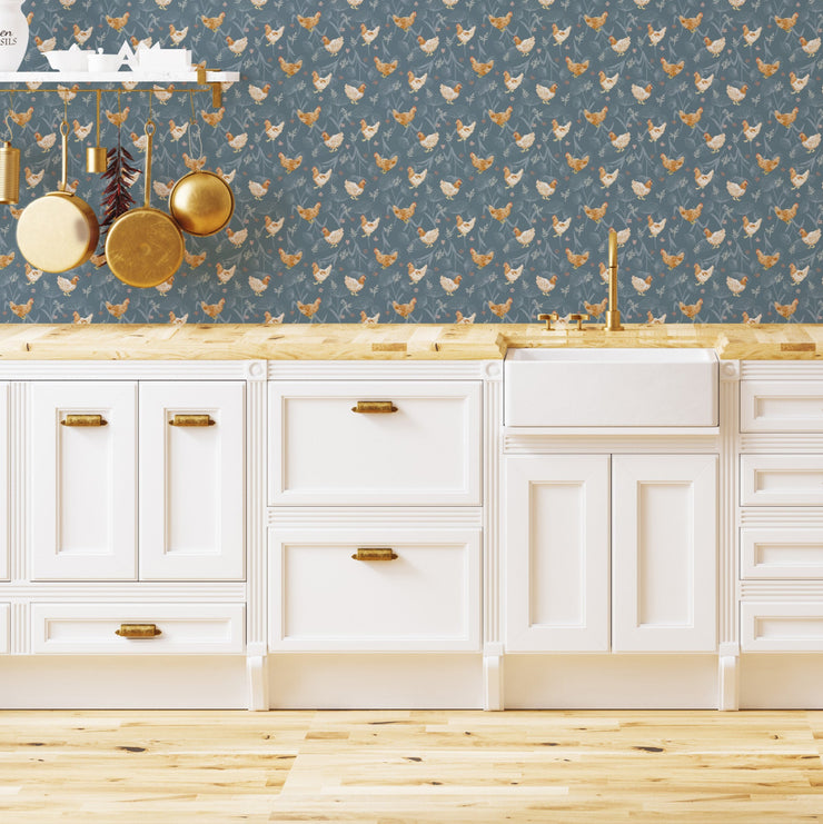 Henrietta Wallpaper by Fede Volpato Studio