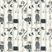 Edmund Wallpaper by Painted Hawk Design