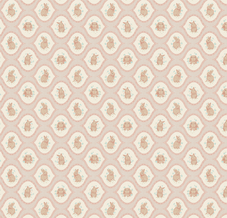 Poppie Wallpaper by Niranjana Mani Design