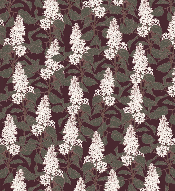 Lilac Wallpaper by Brittany Polatis Design