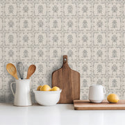 Wrenna Wallpaper by Quirky Paisley Designs