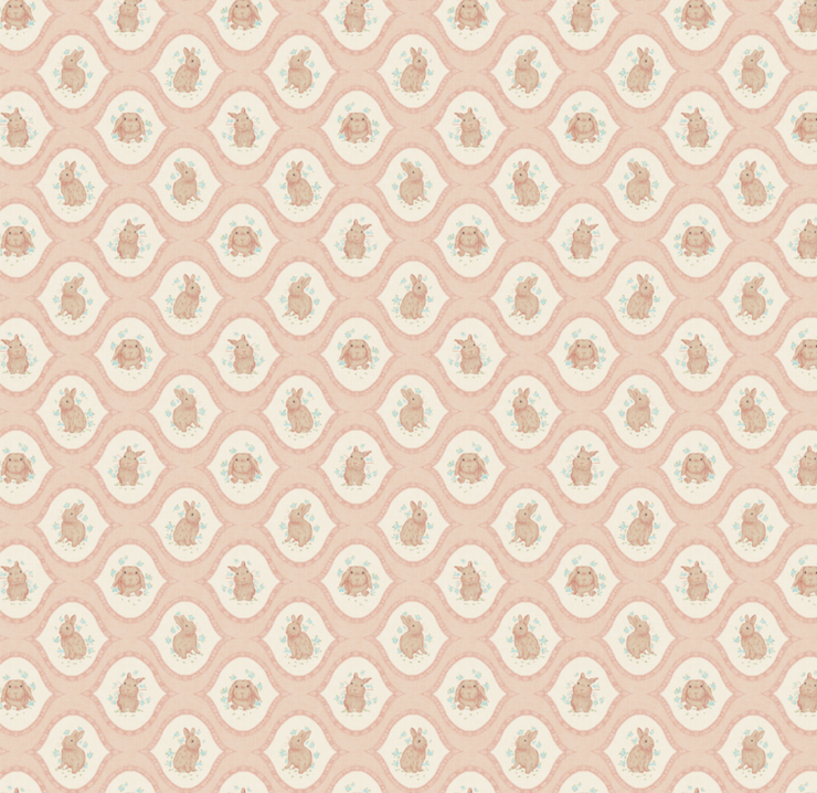 Poppie Wallpaper by Niranjana Mani Design