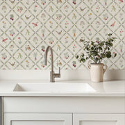 Kacie Wallpaper by Linen and Paper Design