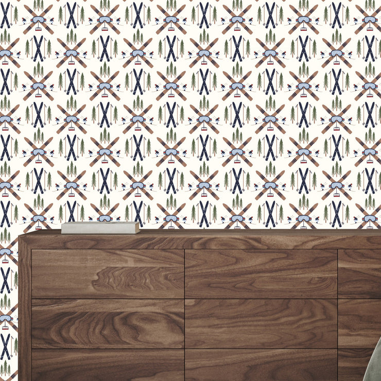 Slopes Wallpaper by Kristie Vargo