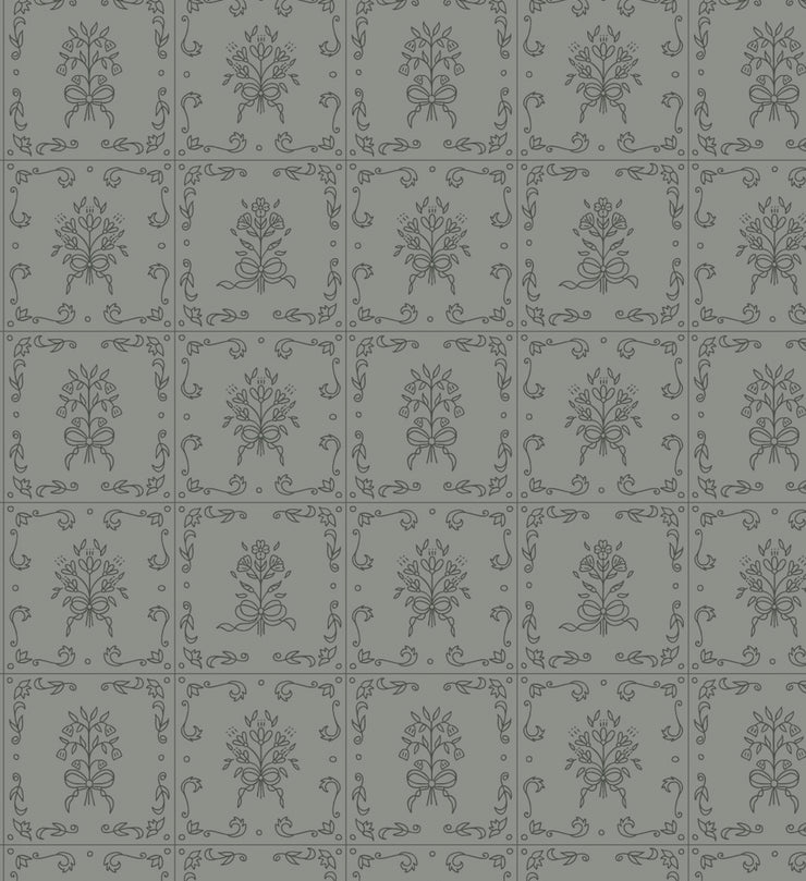 Wrenna Wallpaper by Quirky Paisley Designs